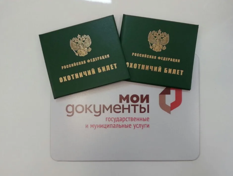 Оформить охотничий билет можно в МФЦ. Оформить охотничий билет можно в МФЦ.